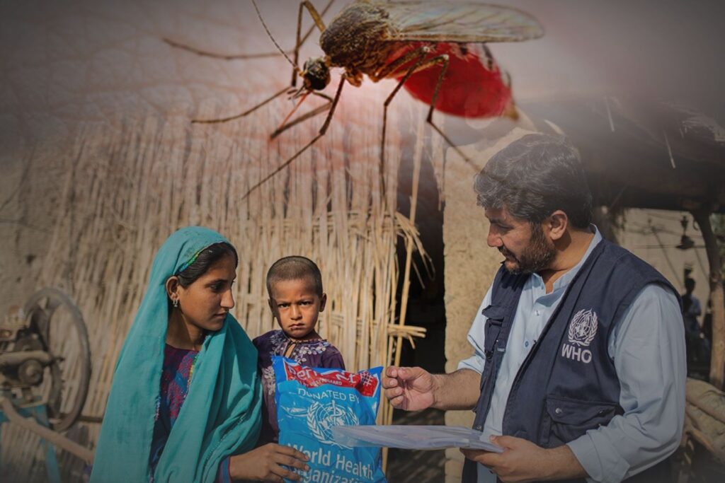 Climate change accelerating malaria outbreak in Pakistan: WHO 1 Climate change accelerating malaria outbreak in Pakistan: WHO