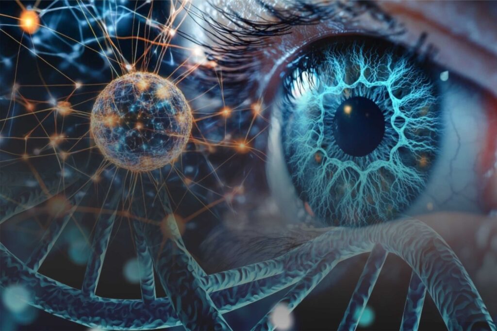 Thinner retinas linked to genetic risk for schizophrenia 1 Thinner retinas linked to genetic risk for schizophrenia