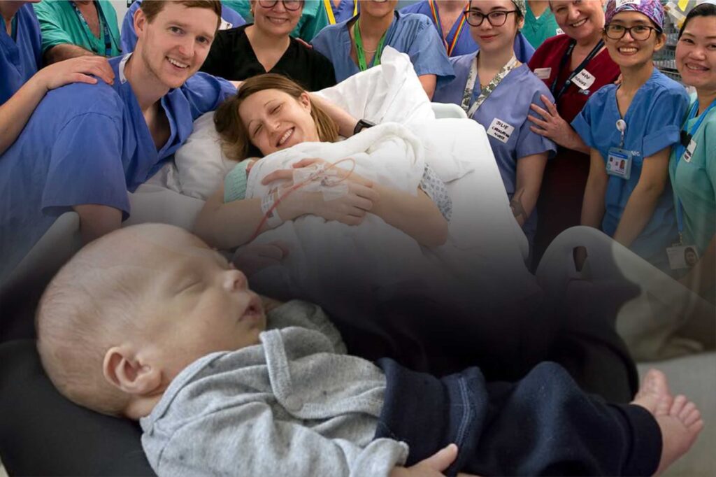 UK’s first baby born after womb transplant 1 womb transplant