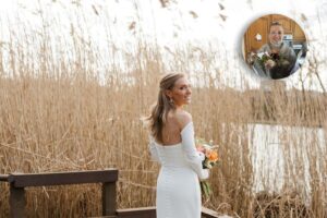 UK doctor set to lose eye sees clearly at wedding after rare infection diagnosed
