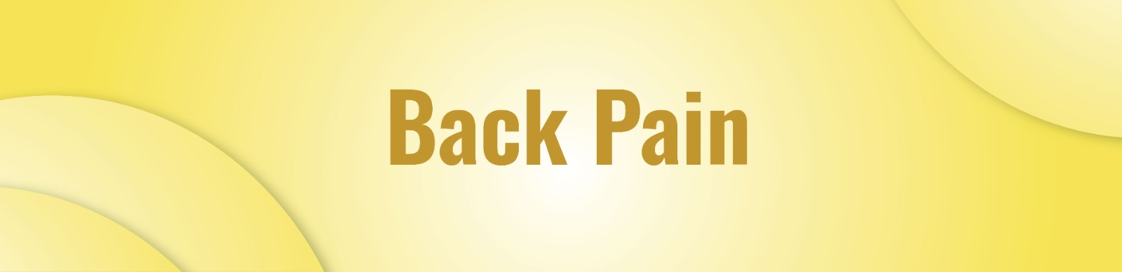 Back Pain