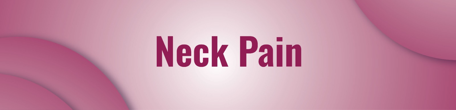 Neck pain
