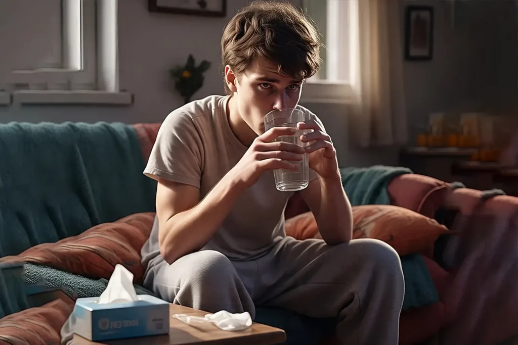 How to prevent dehydration during flu or high fever 2 How to prevent dehydration during flu or high fever