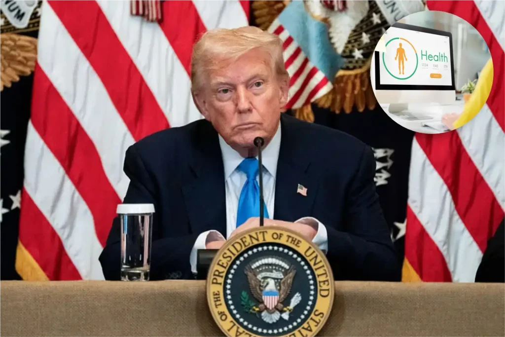 Trump unveils health tracking system in partnership with Big Tech 1 Trump unveils health tracking system in partnership with Big Tech