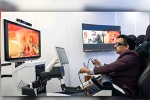 1,600 km link: Gurugram specialist operates Hyderabad infant via robot