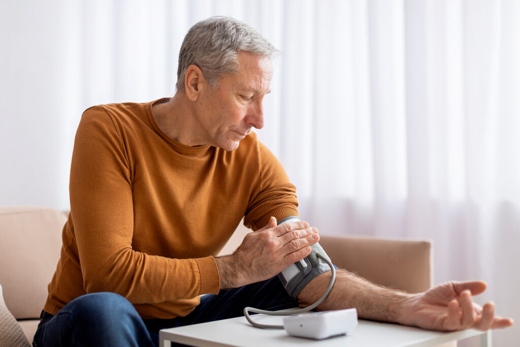 Hypertension: How arm position can affect blood pressure readings
