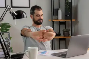 Desk yoga: 5 stretches to combat work-from-home fatigue
