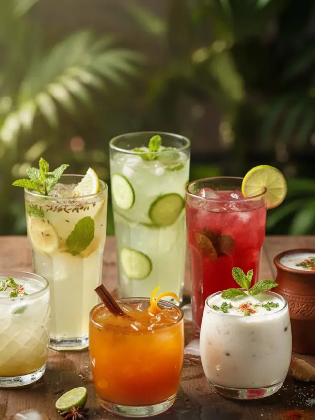 6 Healthy Drink RecipesStay fresh, light & sugar-free