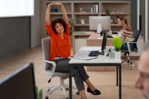 Stiff at your desk? Try these chair exercises for instant relief