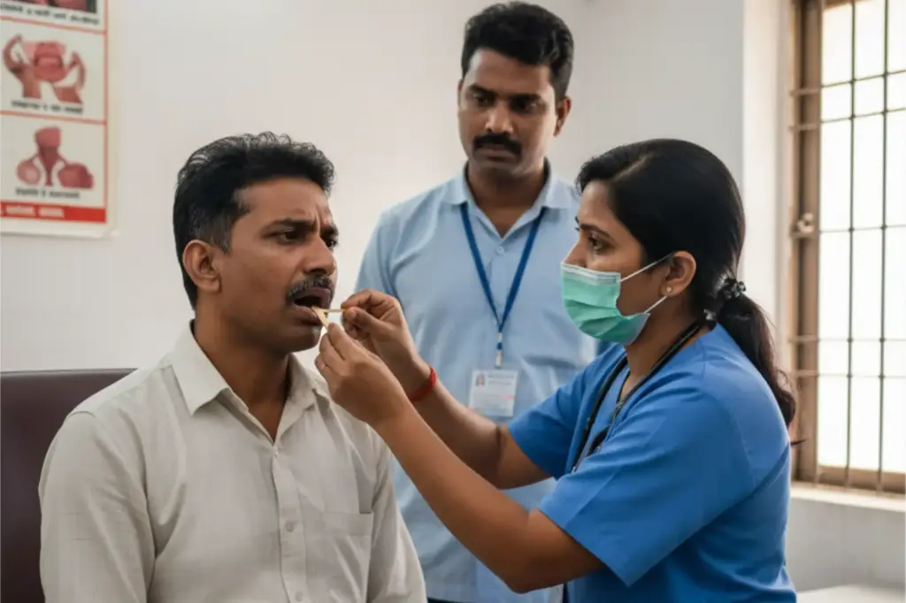 Delhi study flags stark awareness gap on oral cancer among low-income patients 1 Delhi study flags stark awareness gap on oral cancer among low-income patients