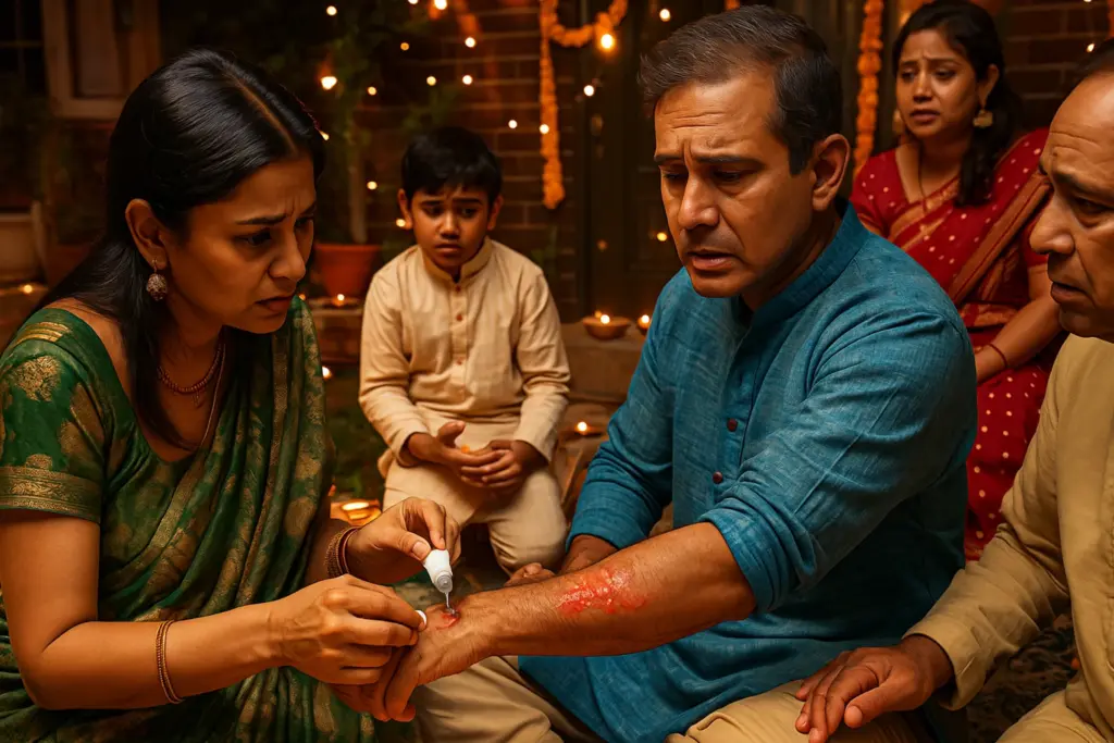 How to treat minor burns from firecrackers: Do’s, don’ts & scar prevention