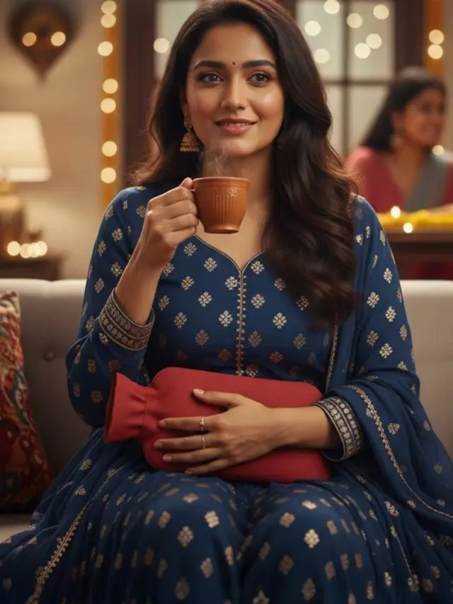 If your period hits Diwali week: Plan it, don’t push it.