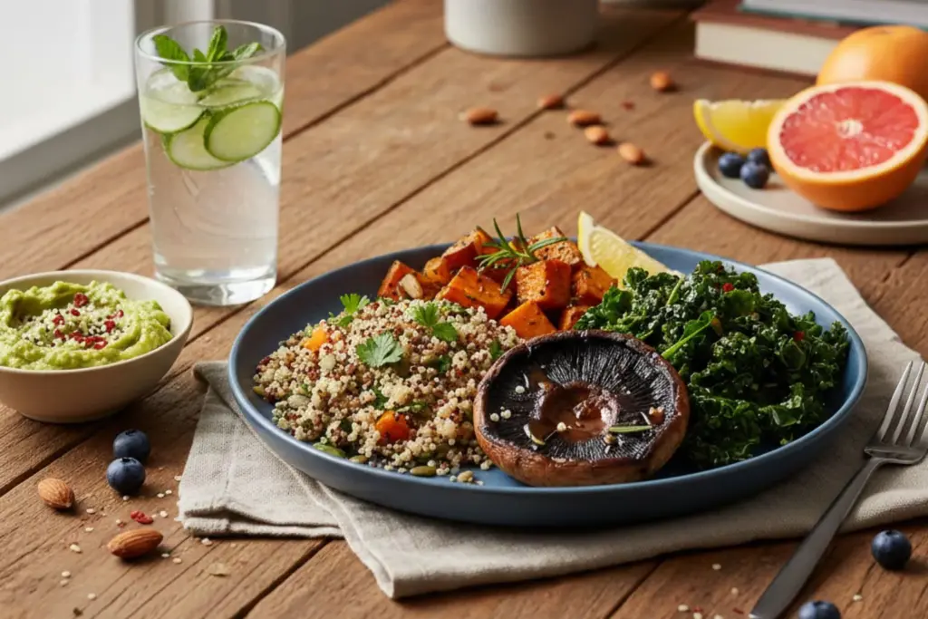 How can a vegan or vegetarian diet affect your cholesterol levels