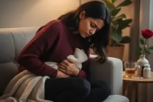 Is it normal to have cramps a week before your period?