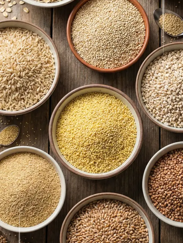 8 Whole grains to support weight loss