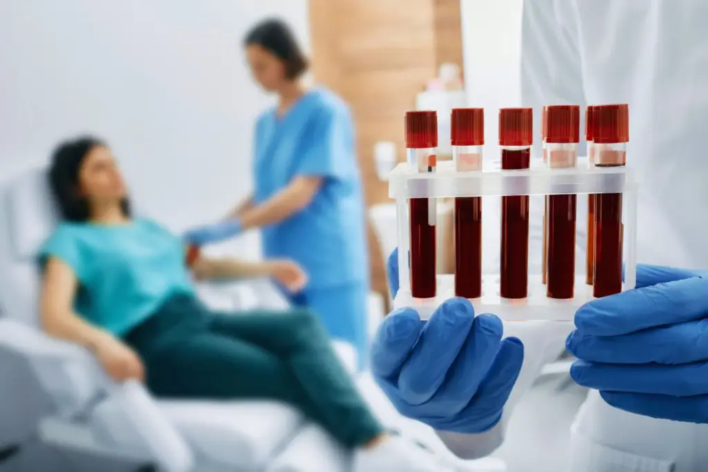 Blood test may predict risk in common heart disease patients 1 Blood test may predict risk in common heart disease patients