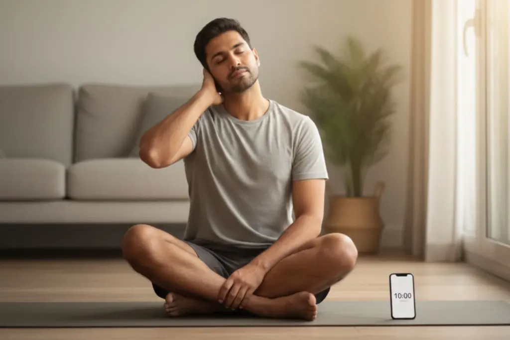 Can a 10-minute yoga routine reduce neck pain? 1 Can a 10-minute yoga routine reduce neck pain