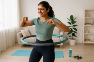 Can spinning a weighted hula hoop help you lose weight?
