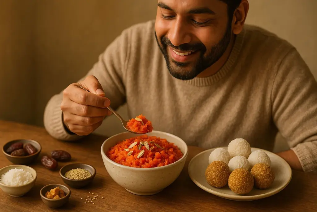 From gajar ka halwa to laddus: How to make your winter desserts diabetes-friendly 1 From gajar ka halwa to laddus: How to make your winter desserts diabetes-friendly
