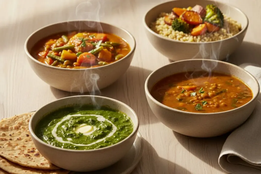 Heart-healthy winter recipes Saag, soups, stews & millet bowls