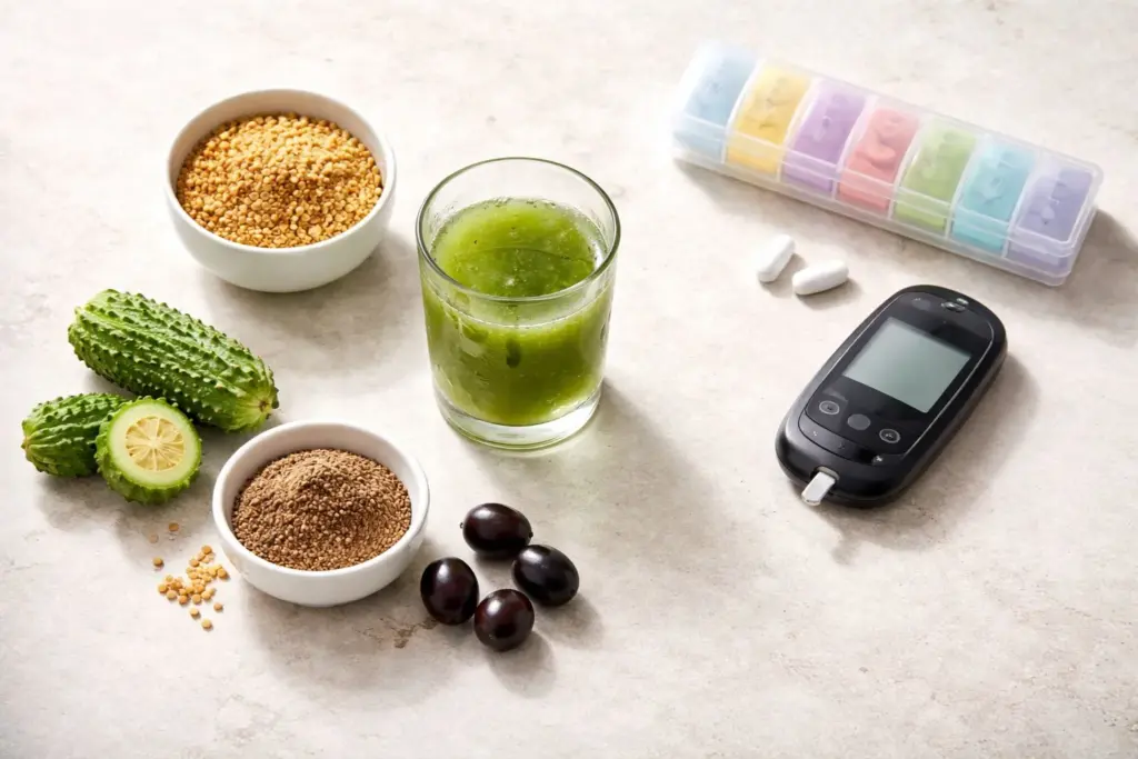 Can methi dana, karela juice and jamun seeds replace diabetes medicine