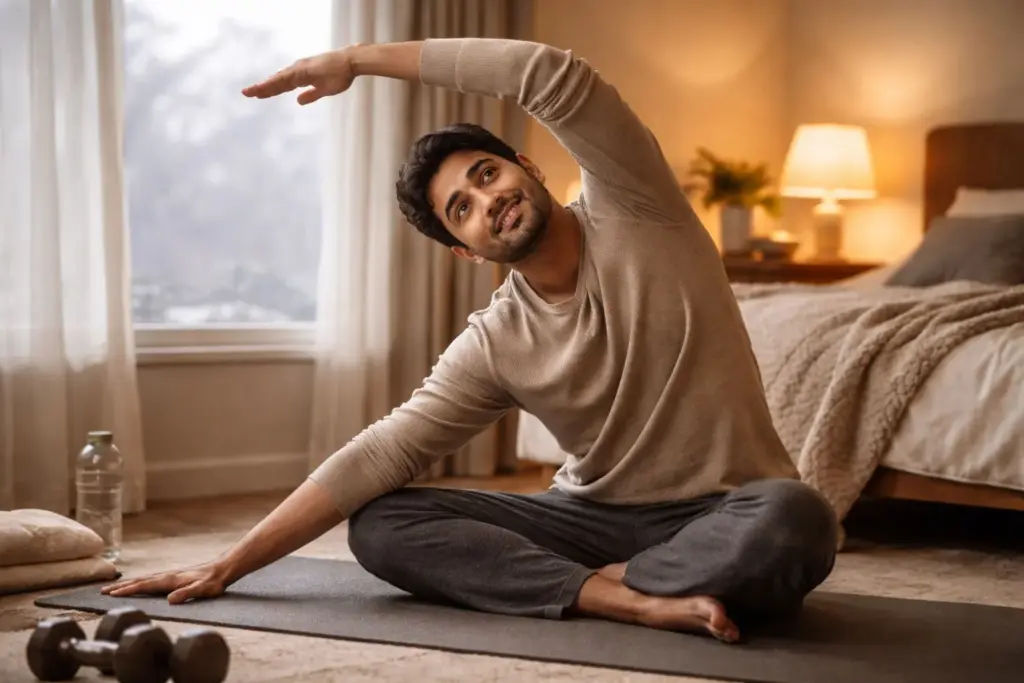 How to beat winter laziness Gentle fitness habits for cold days