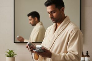 What happens to your blood pressure when you take a cold shower