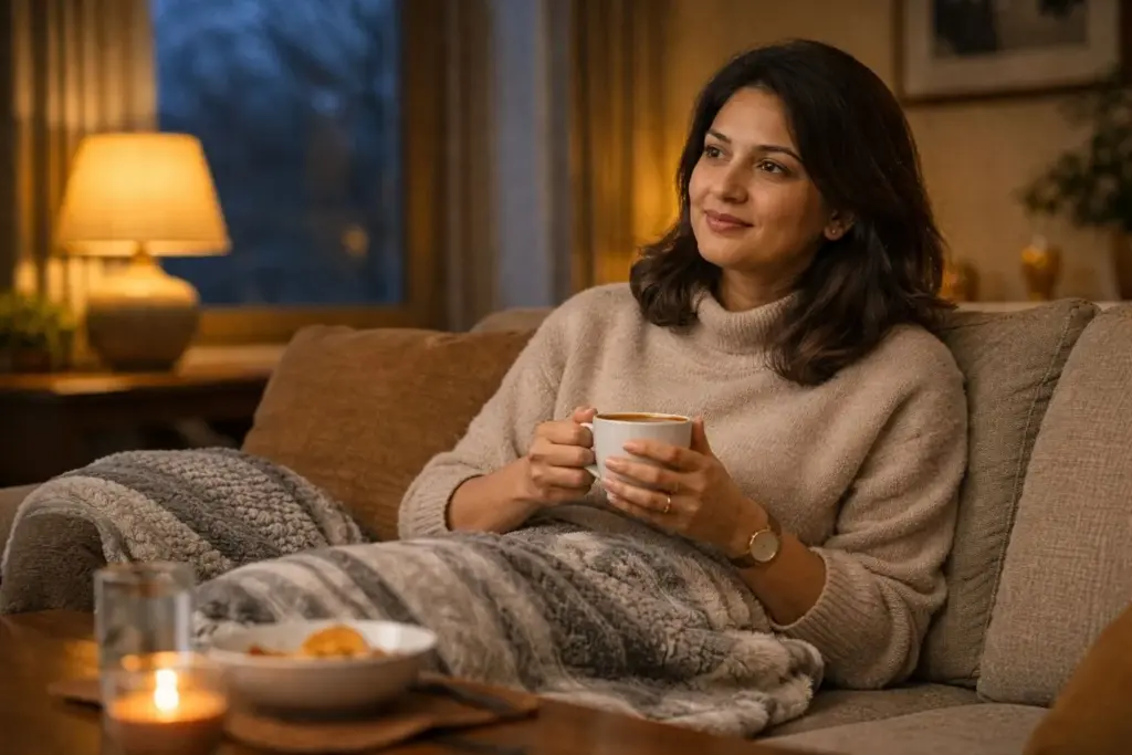 Why eating dinner late in winter can cause bloating and poor sleep 2 Why eating dinner late in winter can cause bloating and poor sleep