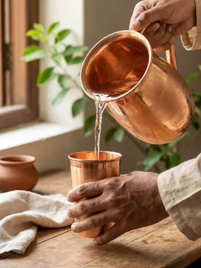 Should you drink water in copper vessels?