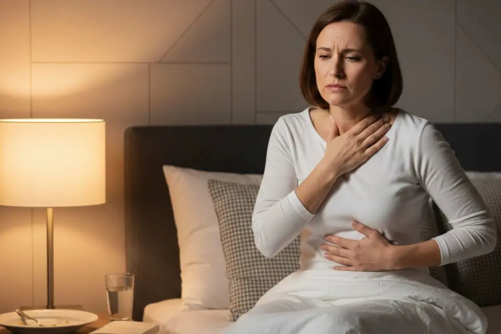 Why eating late at night can cause heartburn and acidity 2 Why eating late at night can cause heartburn and acidity