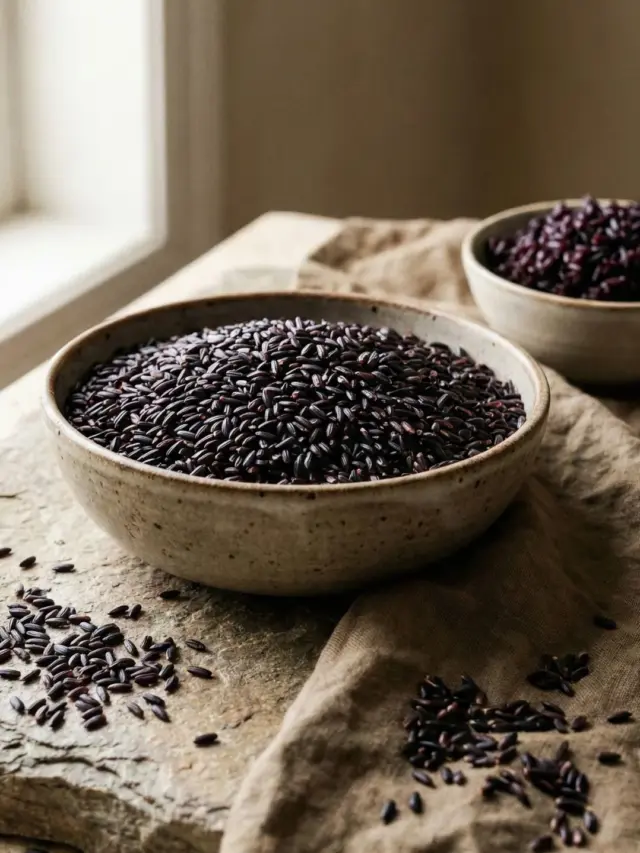 7 health benefits of black rice 1