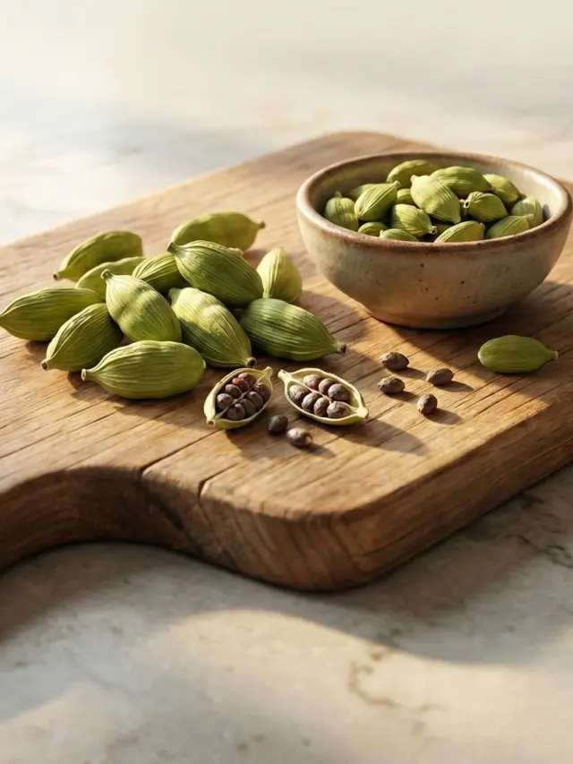 Health benefits of green cardamom