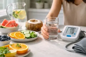 Can drinking more water help control high blood pressure