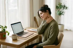 How to reduce neck and upper back pain naturally