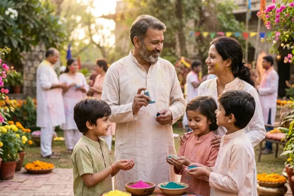 How to stay safe during Holi if you have asthma