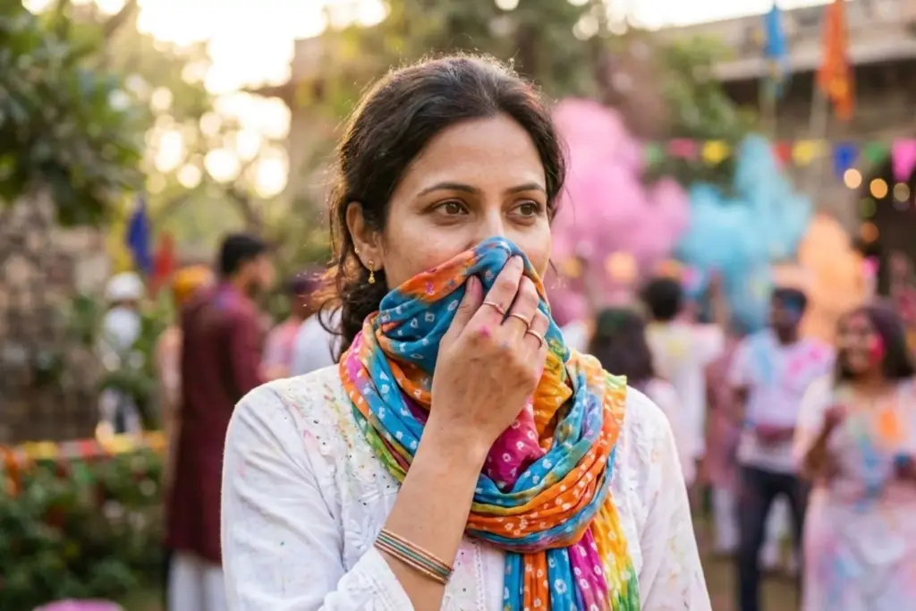 How to stay safe during Holi if you have asthma