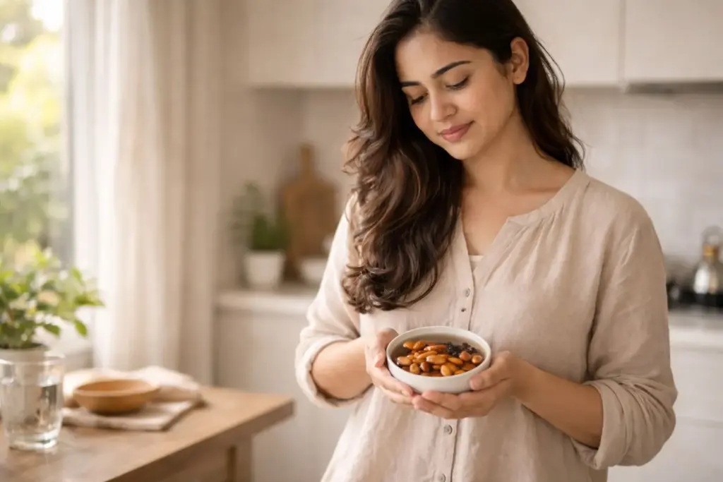 Should you soak almonds and raisins before eating them daily?