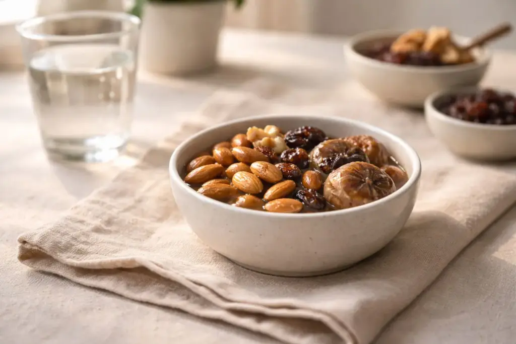 Should you soak almonds and raisins before eating them daily?