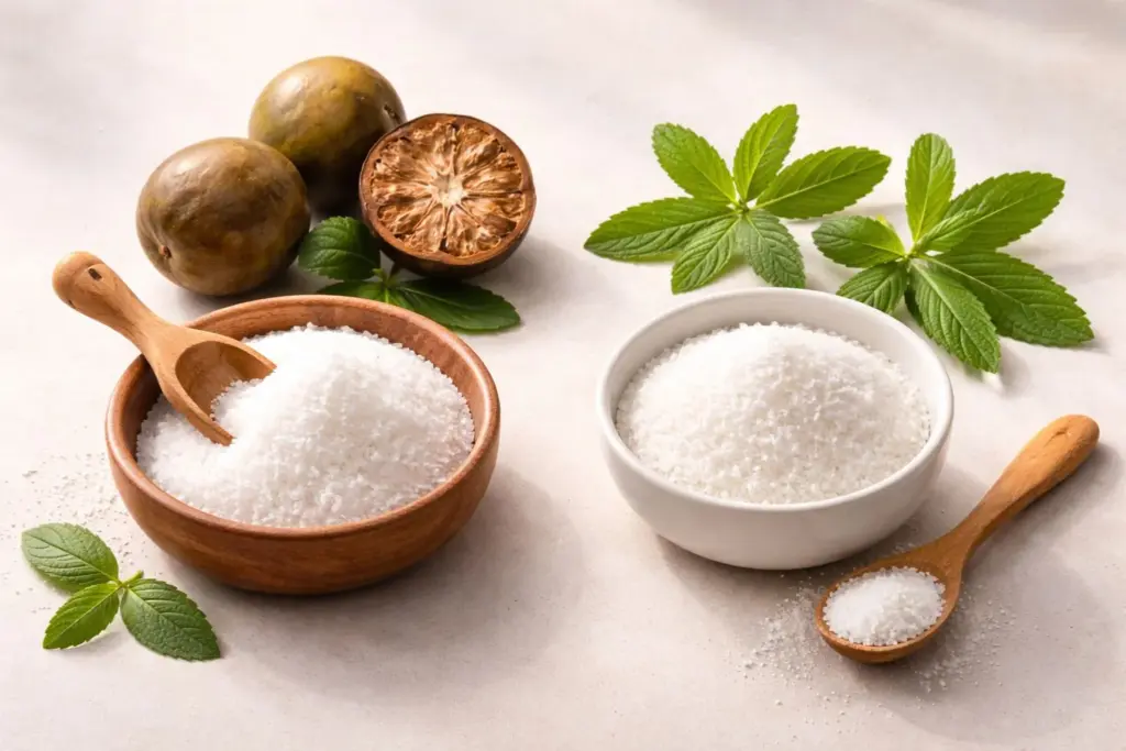 Stevia vs. monk fruit Which sugar alternative is better for diabetes
