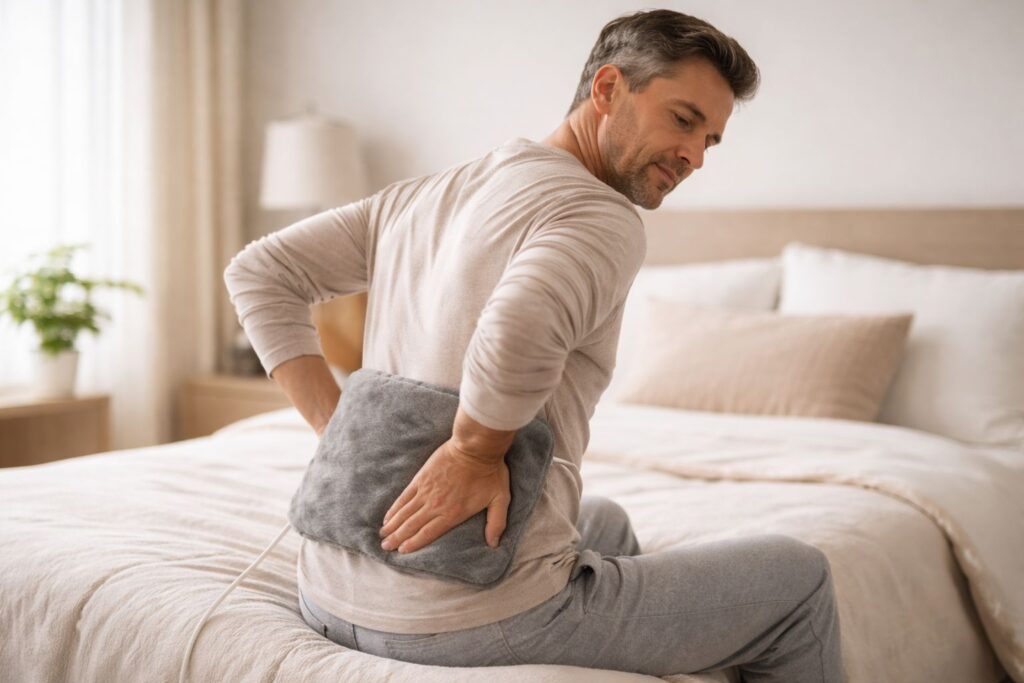 What helps back pain more: Ice packs or heating pads? 1 What helps back pain more: Ice packs or heating pads?