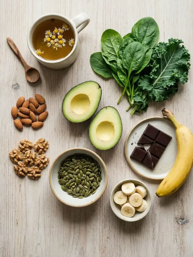 Foods that calm your nervous system