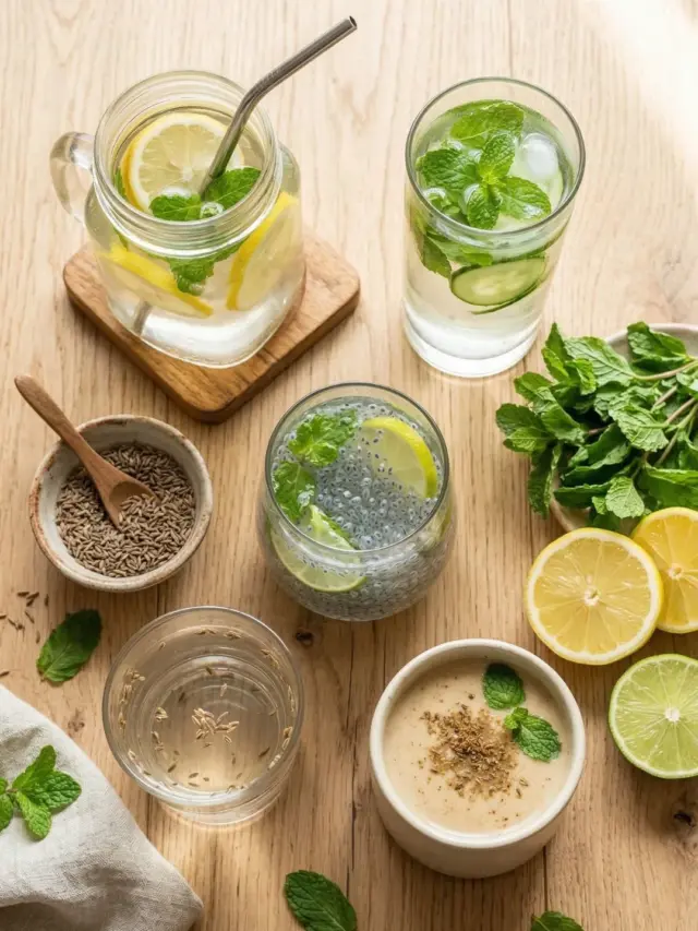 Morning drinks to stay cool in summer