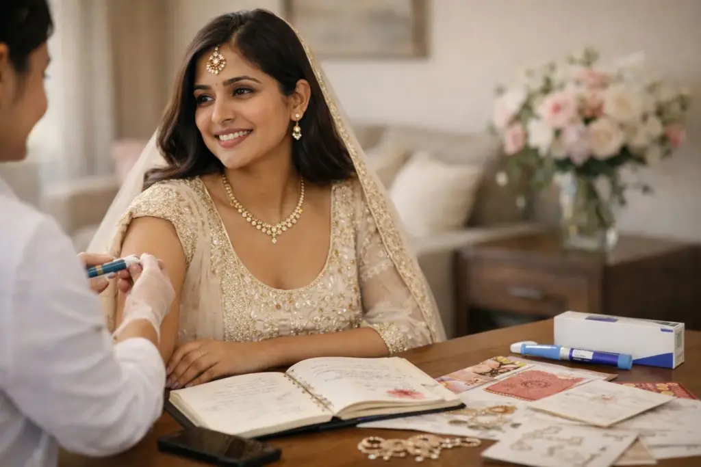 A new wedding trend in India: Fast weight loss through prescription injections 1 A new wedding trend in India Fast weight loss through prescription injections