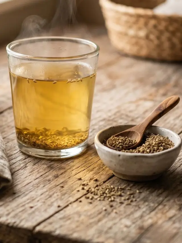 Health benefits of ajwain water