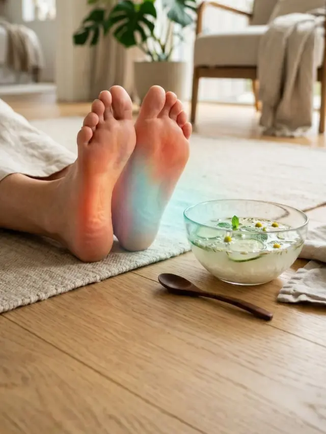Natural fix for burning sensation in feet