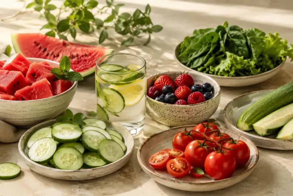 Feeling dehydrated? These hydrating foods can help