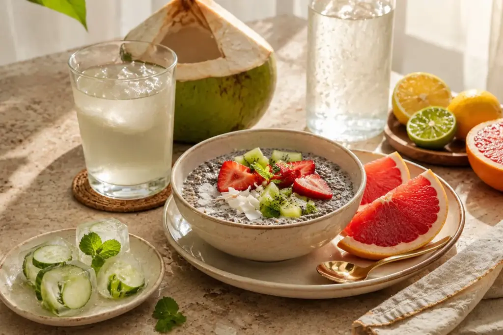 Feeling dehydrated These hydrating foods can help