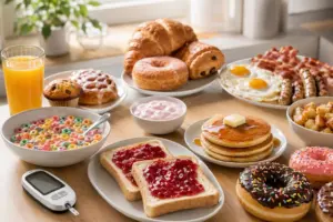 8 breakfast mistakes that can spike blood sugar in people with diabetes