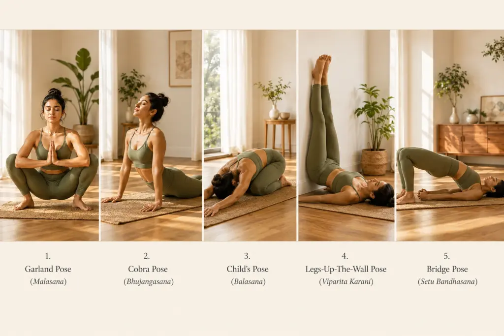 Yoga for Hormonal Balance: 5 Poses That Actually Work