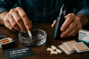 Trying to quit smoking? Vapes may work better than nicotine gum or patches